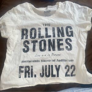 New Urban Outfitters Rolling Stone Crop Top